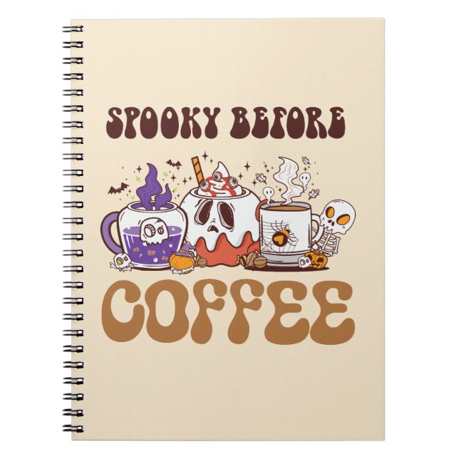 Carnet Éffrayant Avant Café (Devant)