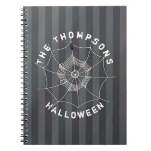 Carnet Éffrayant Spider dans Spider Web
