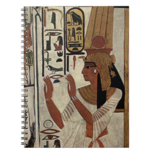 Carnet Égypte Ancien Pharaon Tombeaux Peinture Colorée Ar