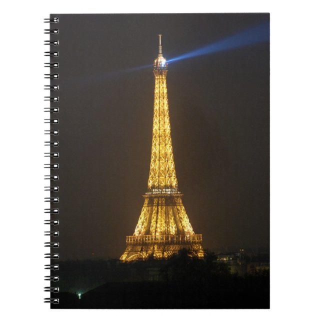 Carnet Eiffel Tower night (Devant)