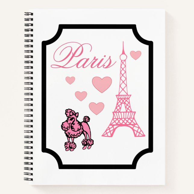 Carnet Eiffel Tower Paris Sketbook (Devant)