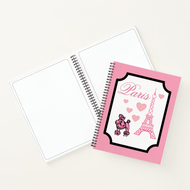 Carnet Eiffel Tower Paris Sketbook (Intérieur)