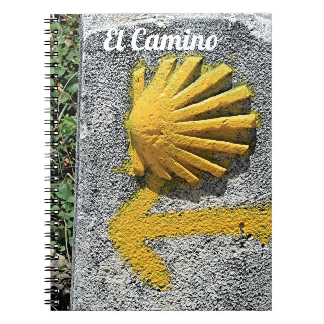 Carnet El Camino de Santiago de Compostela, Espagne, coqu (Devant)