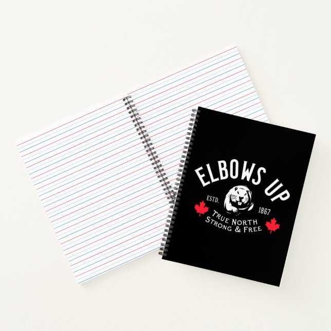 Carnet Elbows Up! Notebook (Intérieur)