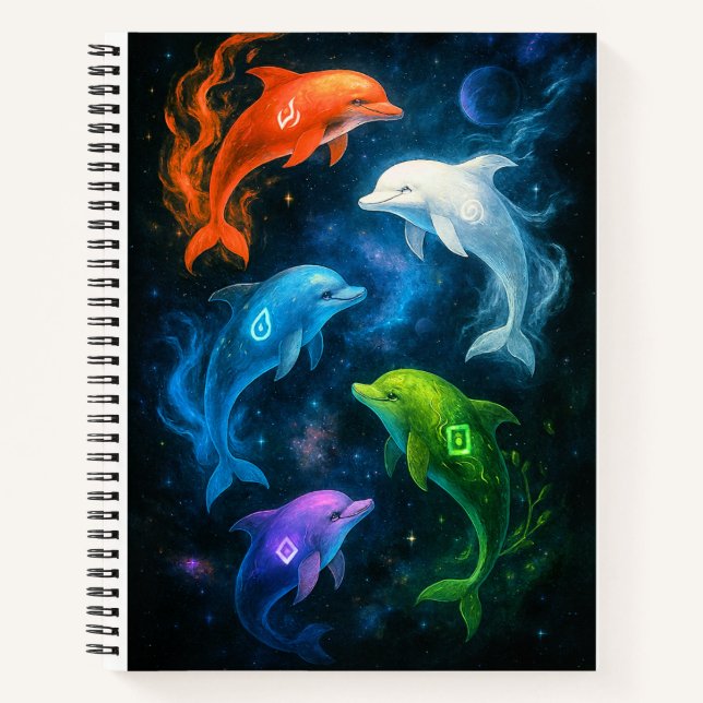 Carnet Ele-Dauphins (Devant)