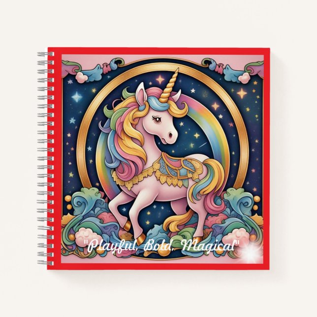 Carnet "Élégance Joie Étincelle" (Devant)