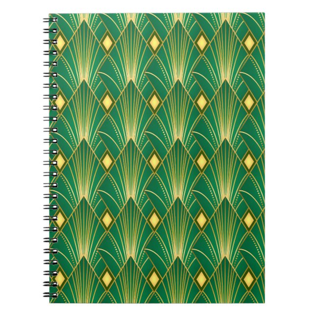 Carnet Elégance orientale : Fond d'écran Art Déco (Devant)