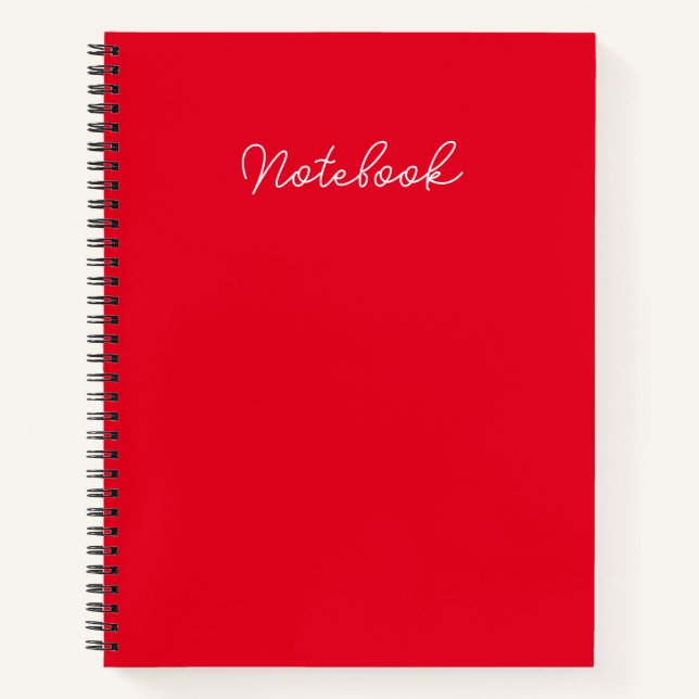 Carnet Élégance sur chaque page : Marque 8,5 po x 11 po (Devant)