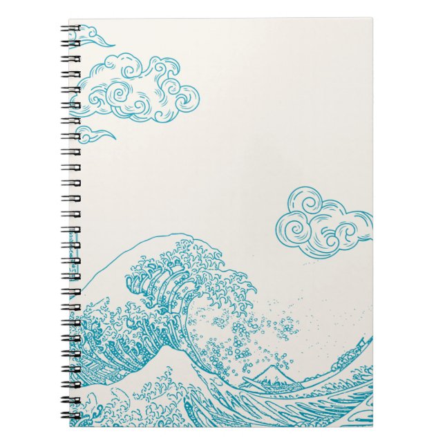 Carnet élégant avec esthétique marine élégant (Devant)