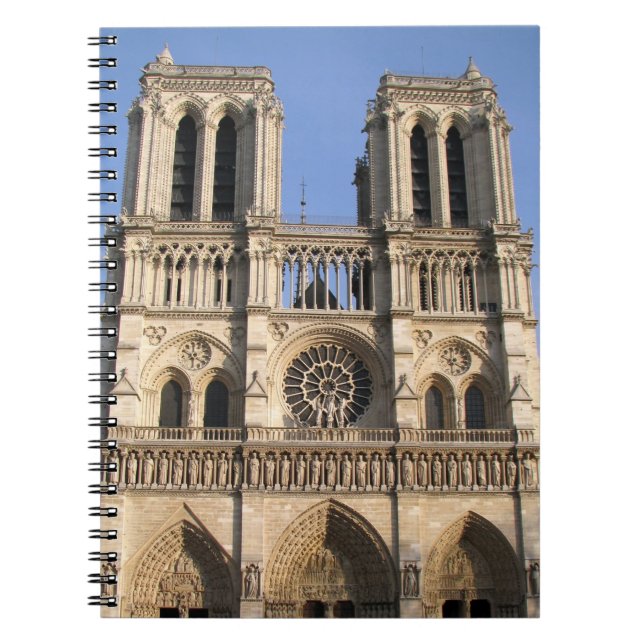 Carnet élégant avec Notre Dame de Paris (Devant)
