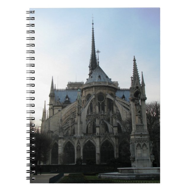 Carnet élégant avec Notre Dame de Paris (Devant)