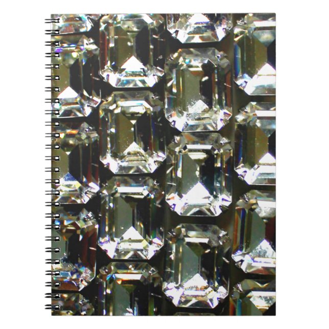 Carnet Elegant Diamonds pierres précieuses (Devant)