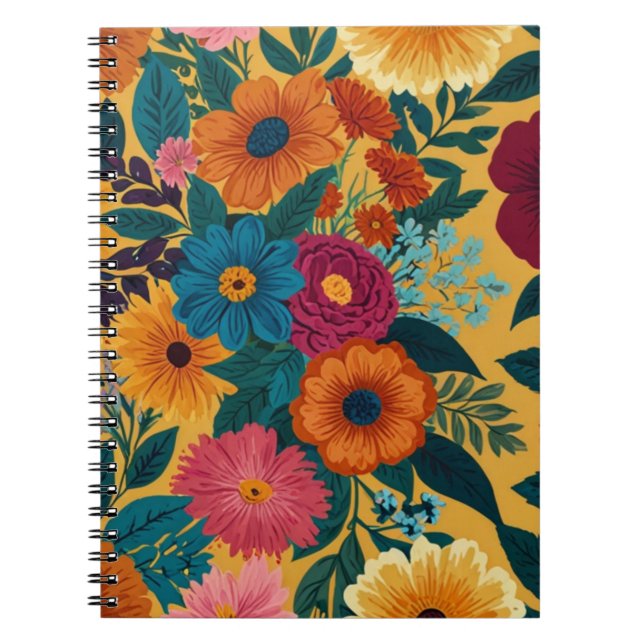 Carnet Élégant Floral 2025 (Devant)