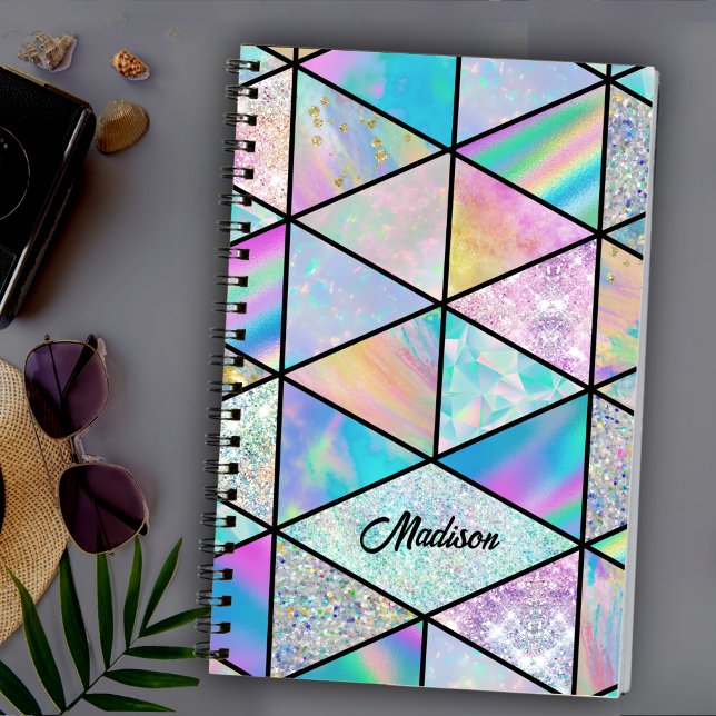 Carnet Elégant holographique coloré (Créateur téléchargé)