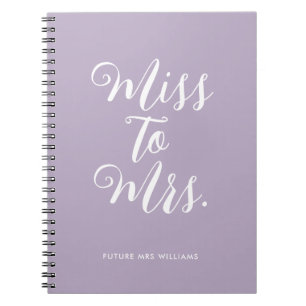 Carnet Elegant Miss à Mme Chic Wedding planner moderne