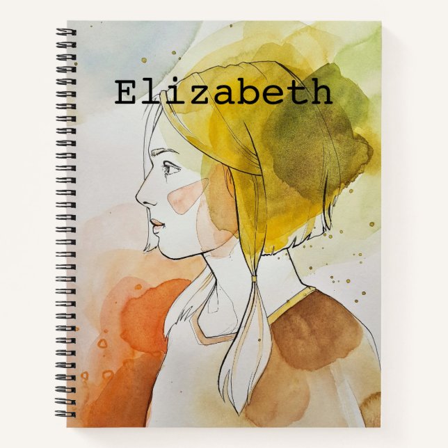 Carnet Élégant personnalisé (Devant)