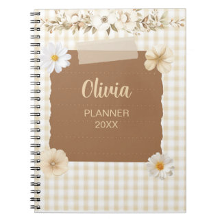 Carnet Élégant planificateur avec clignotants souples et