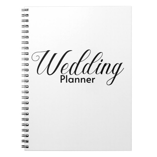 Carnet Élégant planificateur de mariage (Devant)