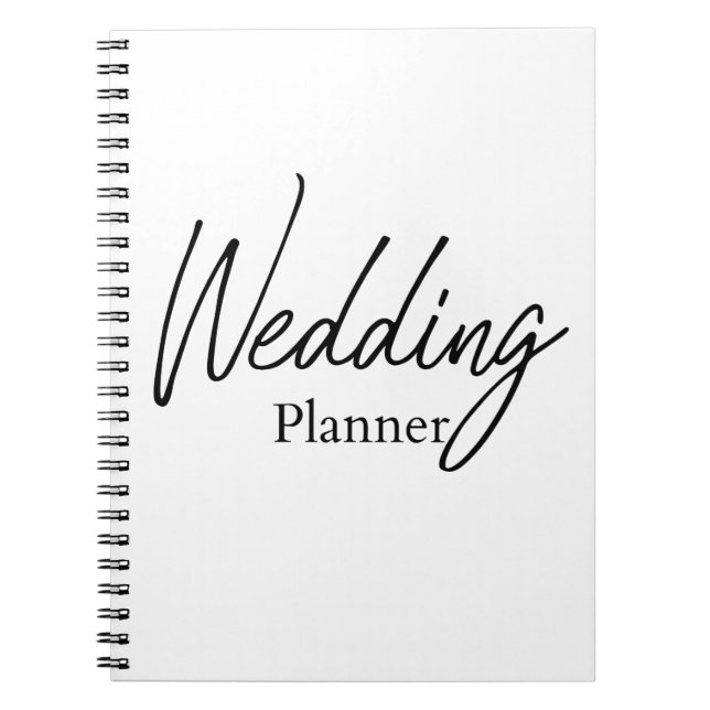 Carnet Élégant planificateur de mariage (Devant)