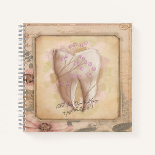 Carnet Élégant Vintage Vieux carnet-Cadeau Dentaire