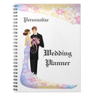 Carnet Élégant Wedding planner de chambre de mariée perso