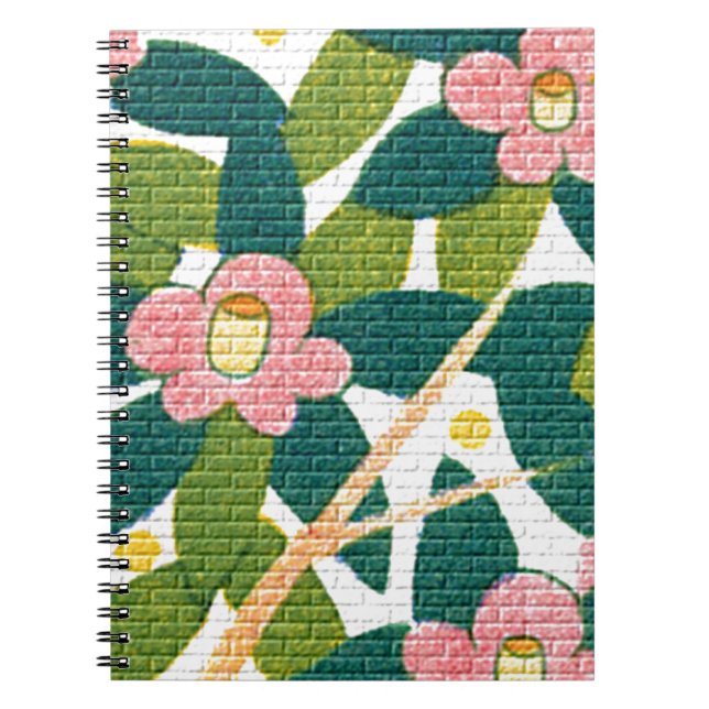 Carnet Élégantes Fleurs & Vignes (Devant)