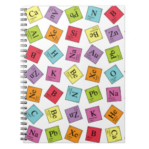 Carnet Éléments périodiques