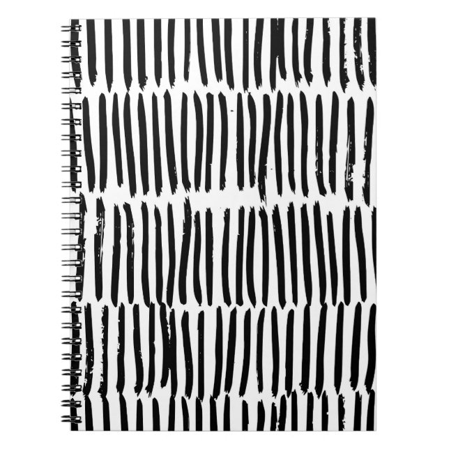 Carnet Éléments Verticaux : Style Sans Mer Dessiné À La M (Devant)