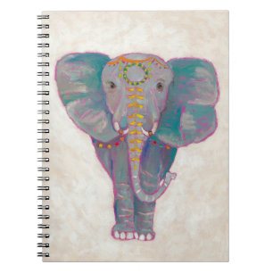 Carnet Éléphant asiatique de zen