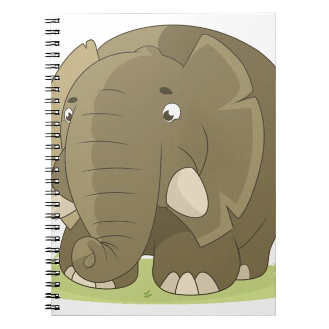 Carnet Eléphant de dessin (Devant)