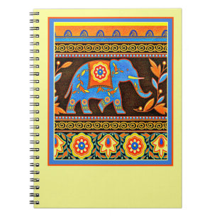 Carnet Éléphant indigène