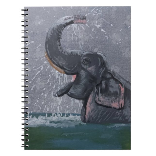 Carnet Éléphant Mignon (Devant)