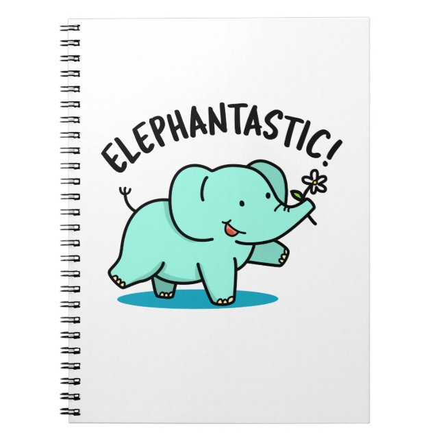 Carnet Éléphantastique Drôle Fantastique Éléphant Jeu de  (Devant)