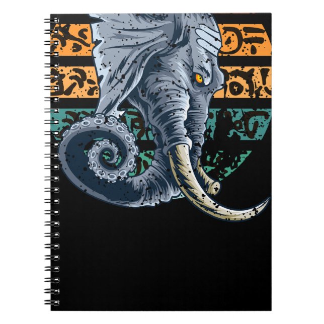 Carnet Elephantopus Elephant Tentacle Trunk Lovecraft (Devant)