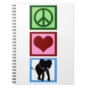 Carnet Eléphants d'amour pour la paix