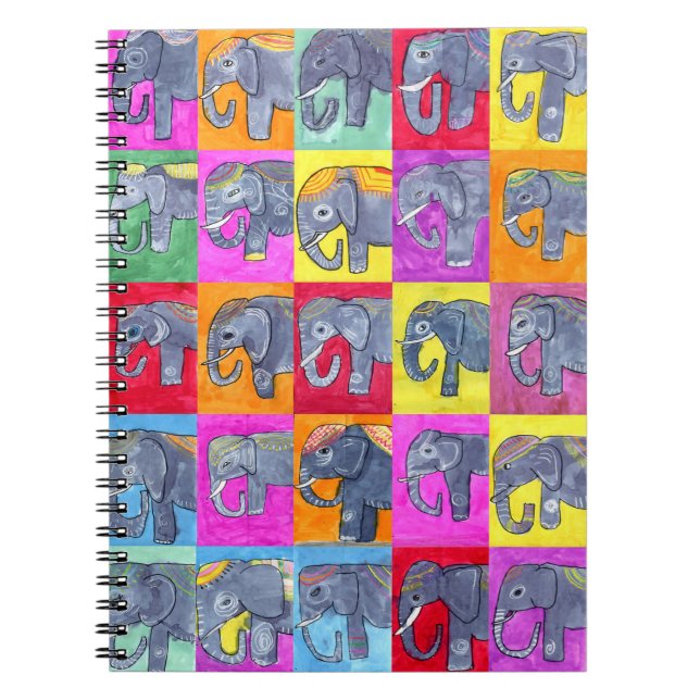 Carnet Éléphants pour le Haïti (Devant)