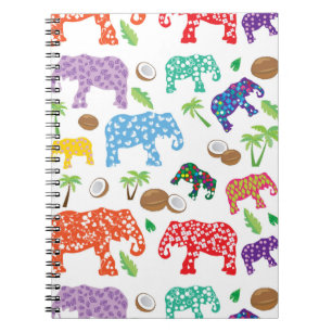 Carnet Éléphants tropicaux