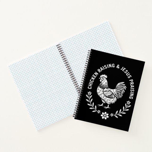 Carnet Élevage de poulet et collecte de Jésus (Intérieur)