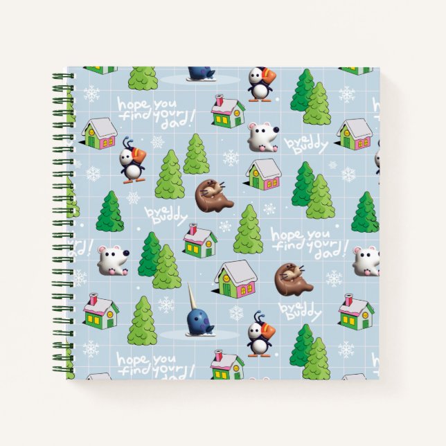 Carnet Elf the Movie | Bye Buddy Hope Vous Trouvez Votre  (Devant)