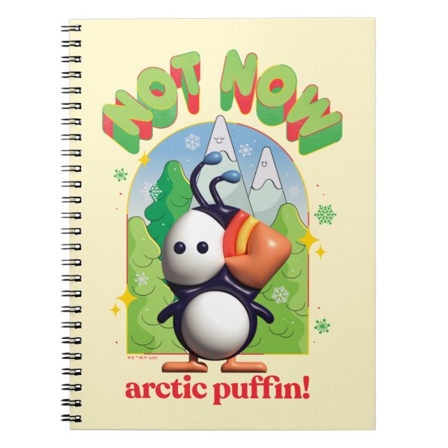Carnet Elf the Movie | Pas maintenant Arctic Puffin! (Devant)