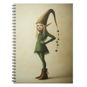 Carnet Elfe forestier enchanté