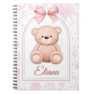 Carnet Eliana Conception personnalisée d'ours en peluch