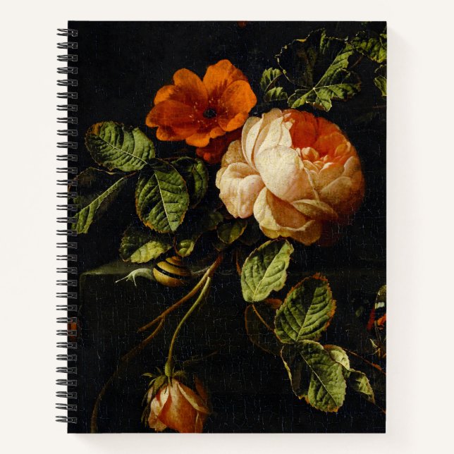 Carnet Elias van den Broeck, Still Life avec des Roses (Devant)
