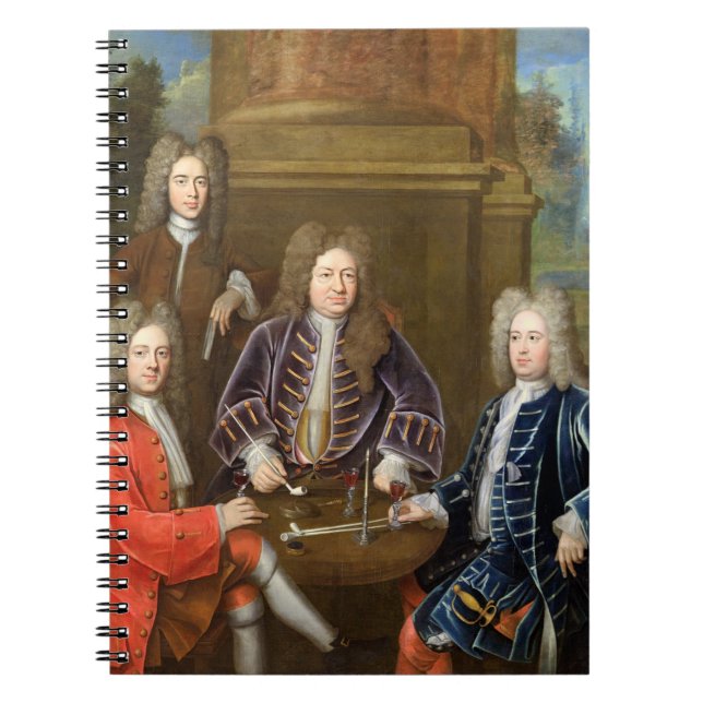 Carnet Elihu Yale (1648-1721) le deuxième duc de Devonshi (Devant)