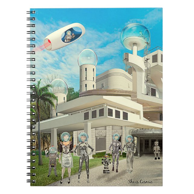 Carnet Elle est cosmique (Devant)