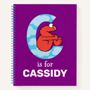 Carnet Elmo Alphabet C Nuages