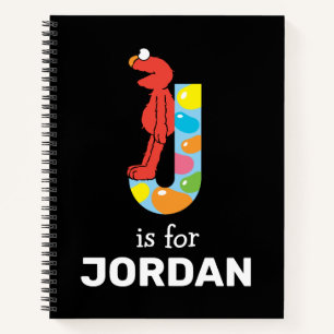 Carnet Elmo Alphabet J Jelly Bean