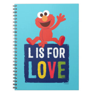 Carnet Elmo   L pour Amour