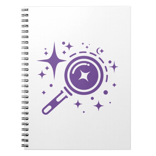 Carnet emblème AI Twinkle étoiles, phare de l'ère numériq (Devant)