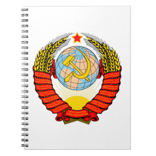 Carnet Emblème national d'Union Soviétique
